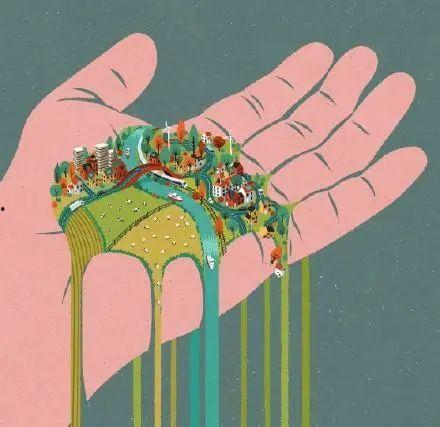 社会热点插画,插画中的时代脉搏